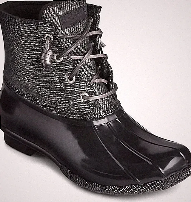 Silver Rain Boot